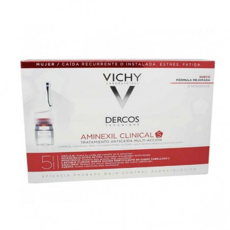 Comprar VICHY DERCOS AMINEXIL CLINICAL 5 ANTICAÍDA MUJER