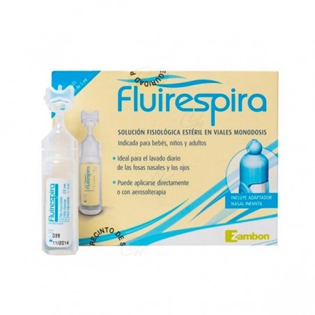 Comprar FLUIRESPIRA 30 UDS MONODOSIS 5 ML