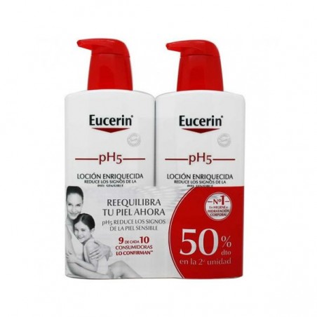 Comprar EUCERIN PH5  LOCIÓN ENRIQUECIDA DUPLO 400+400 ML