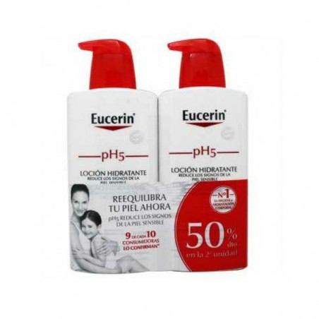 Comprar EUCERIN PH5 LOCIÓN HIDRATANTE DUPLO  400+400 ML