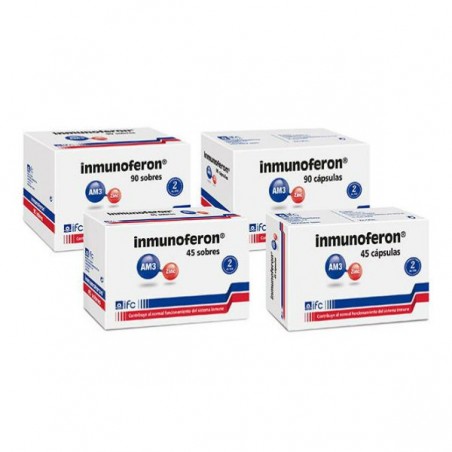 Comprar INMUNOFERON 45 CAPS al mejor precio en Farmacia4Estaciones, tu farmacia online Comprar INMUNOFERON 45 CAPS