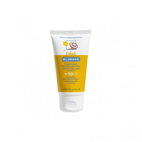 Comprar KLORANE BEBÉ CREMA SOLAR SPF50+