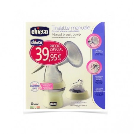 Comprar CHICCO SACALECHES TETINA SILICONA CHICCO NATURAL FEELING