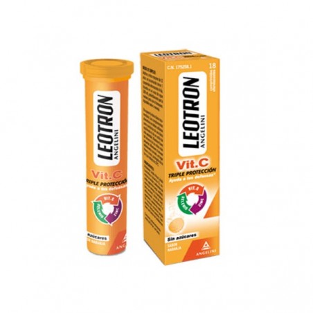 Comprar LEOTRON VITAMINA C 18 COMPRIMIDOS EFERVESCENTES