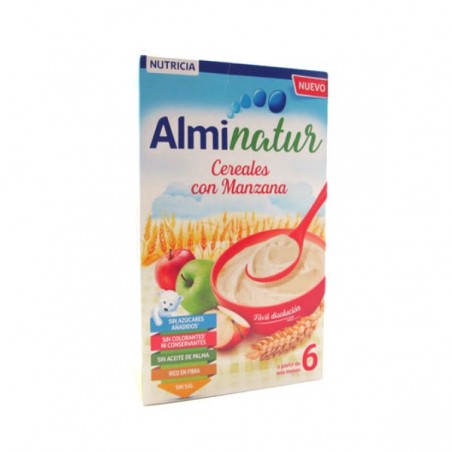 Comprar ALMINATUR MULTICEREALES CON MANZANA 250 G