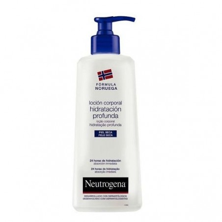 Comprar NEUTROGENA LOCIÓN CORPORAL HIDRATACIÓN PROFUNDA PIEL SECA 750 ML