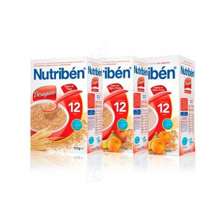 Comprar NUTRIBEN DESAYUNO PAPILLA DE TRIGO CON FRUTA