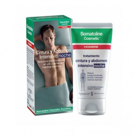 Comprar SOMATOLINE HOMBRE INTENSIVO NOCHE 150ML al mejor precio en Farmacia4Estaciones, tu farmacia online Comprar SOMATOLINE HOMBRE INTENSIVO NOCHE 150ML