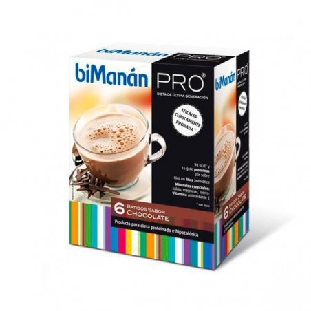 Comprar BIMANAN METODO PRO BATIDO CHOCOLATE 6 BATIDOS