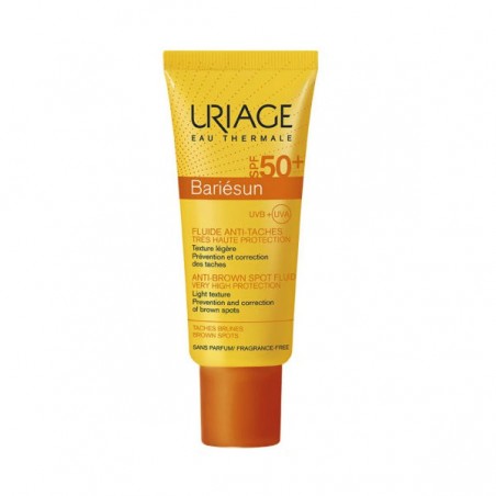 Comprar URIAGE BARIESUN FLUIDO ANTIMANCHAS SPF 50+ 40 ML al mejor precio en Farmacia4Estaciones, tu farmacia online Comprar URIAGE BARIESUN FLUIDO ANTIMANCHAS SPF 50+ 40 ML