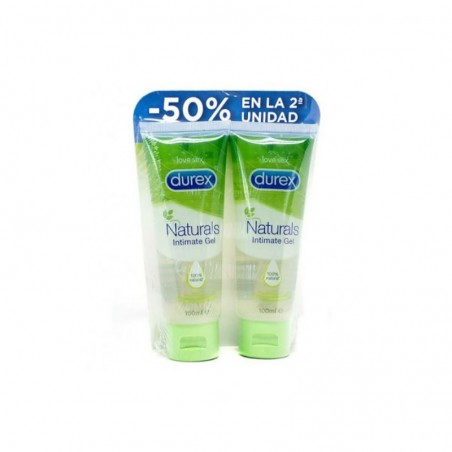 Comprar DUREX DUPLO NATURALS GEL INTIMO