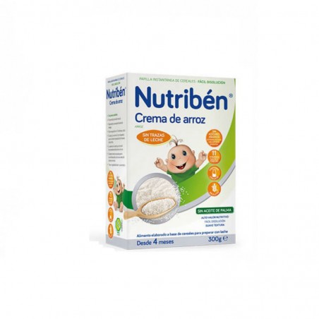 Comprar NUTRIBEN CREMA DE ARROZ 300 GR