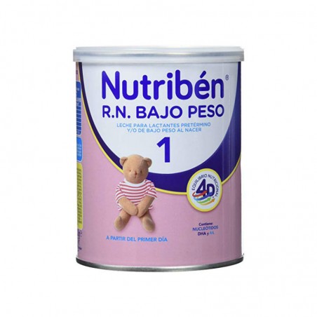 Comprar NUTRIBÉN LECHE RN BAJO PESO 400 G