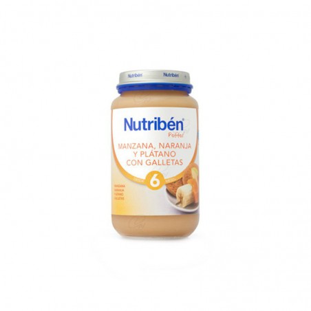 Comprar NUTRIBÉN MANZANA NARANJA PLÁTANO Y GALLETA 250 G