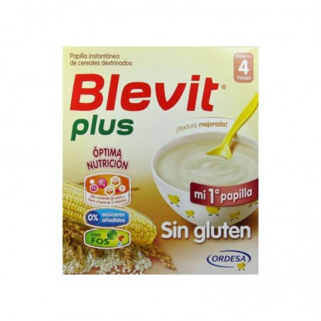 Comprar BLEVIT PLUS SIN GLUTEN 600 G
