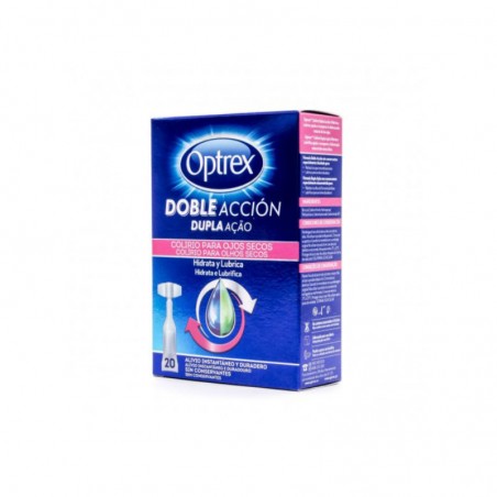 Comprar OPTREX DOBLE ACCIÓN OJOS SECOS 20 UND