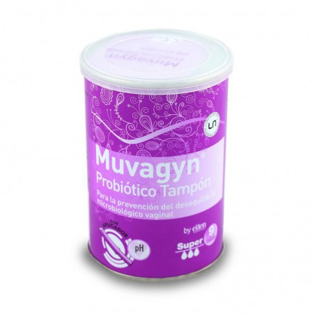 Comprar MUVAGYN PROBIÓTICO TAMPÓN SUPER 9 UDS