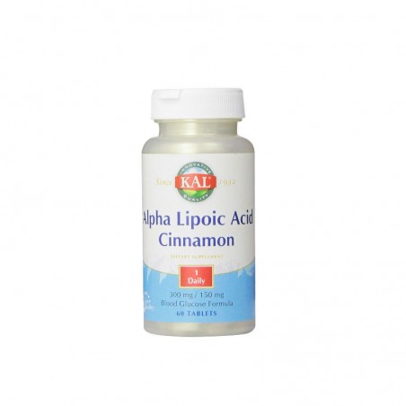 Comprar SOLARAY ALPHA LIPOIC ACID CINNAMON 60 COMP