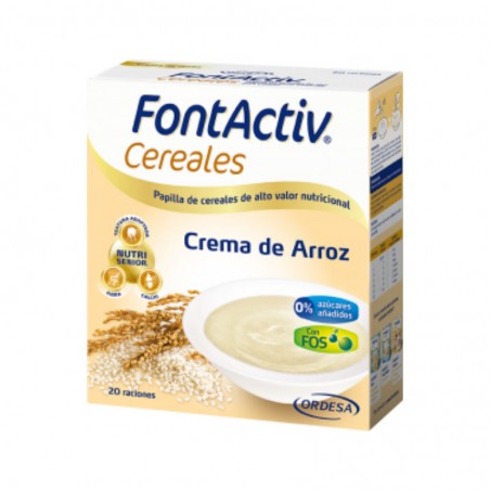 Comprar FONTACTIV CEREALES CREMA DE ARROZ 600 G