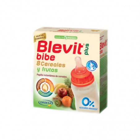 Comprar BLEVIT PLUS BIBE 8 CEREALES Y FRUTAS 600 G +5 MESES