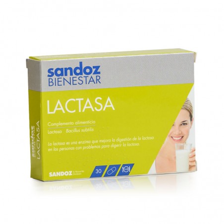 Comprar SANDOZ BIENESTAR LACTASA 30 CÁPSULAS