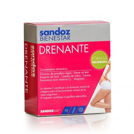 Comprar SANDOZ BIENESTAR DRENANTE 15 AMPOLLAS