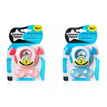 Comprar TOMMEE TIPPEE MODEDORES ROSA / AZUL +4 M