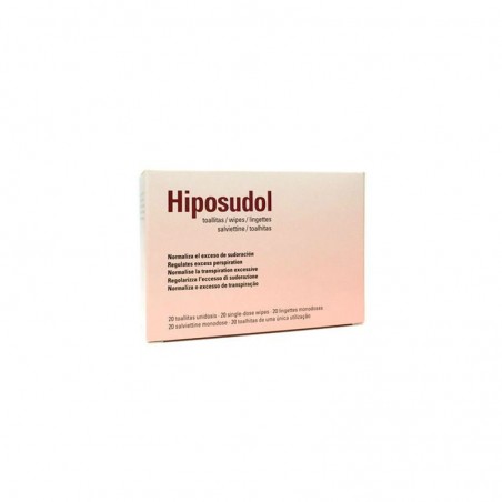 Comprar HIPOSUDOL TOALLITAS 3 ML 20 TOALLITAS