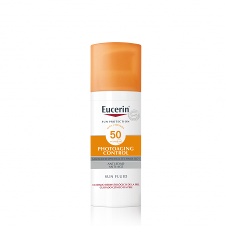 Comprar EUCERIN SUN FLUID SPF 50 PHOTOAGING CONTROL 50 ML