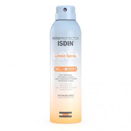 Comprar LOTION SPRAY CONTINUOS SPF 50+ FOTOPROTECTOR ISDIN 200 ML