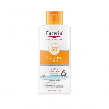 Comprar EUCERIN KIDS SUN LOTION SENSITIVE PROTECT SPF 50+ 400ML