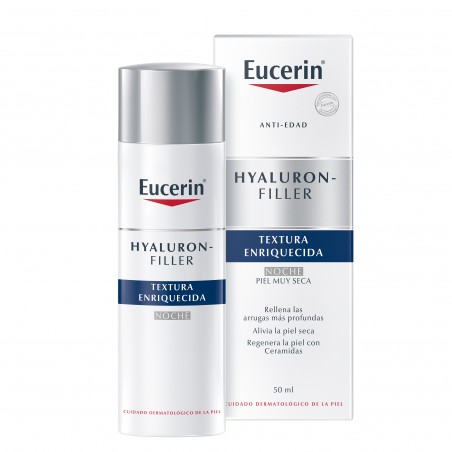 Comprar EUCERIN HYALURON-FILLER NOCHE TEXTURA ENRIQUECIDA 50 ML