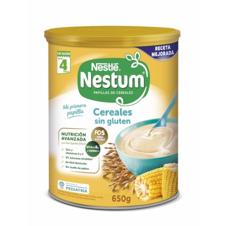 Comprar NESTUM PAPILLA CEREALES SIN GLUTEN 650 G