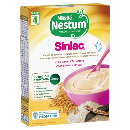 Comprar NESTLE SINLAC PAPILLA DE CEREALES