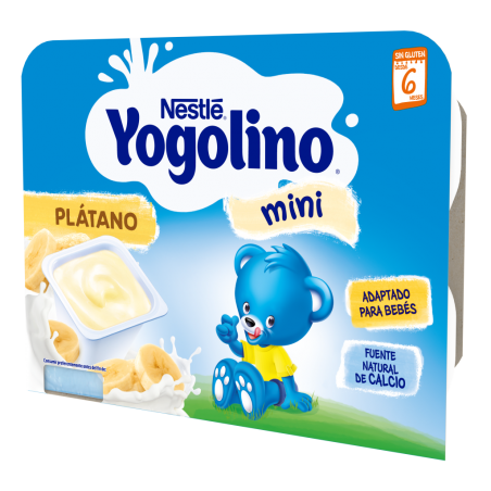 Comprar NESTLE YOGOLINO MINI PLÁTANO 6 X 60 G