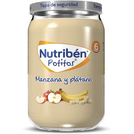 Comprar NUTRIBEN POTITO MANZANA Y PLÁTANO 235 G