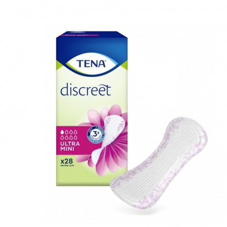 Comprar TENA DISCREET ULTRA MINI 28 UNIDADES