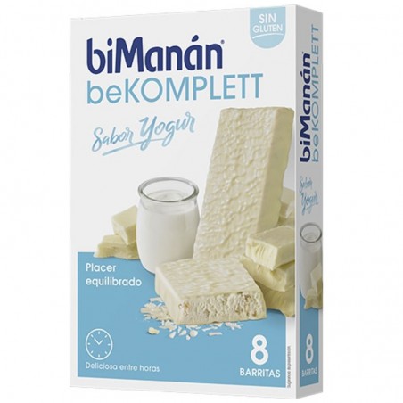 Comprar BIMANÁN BARRITAS BEKOMPLETT SABOR YOGUR 8 UNIDADES