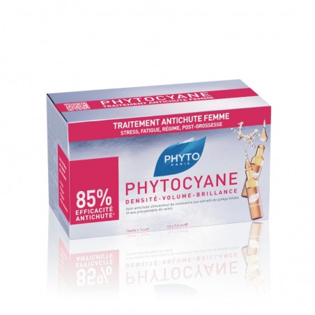 Comprar PHYTOCYANE TRATAMIENTO ANTICAÍDA FEMENINO 12 AMPOLLAS