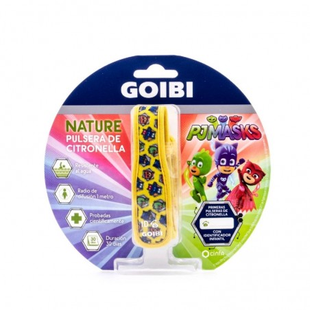 Comprar GOIBI NATURE PULSERA DE CITRONELLA PJMASK