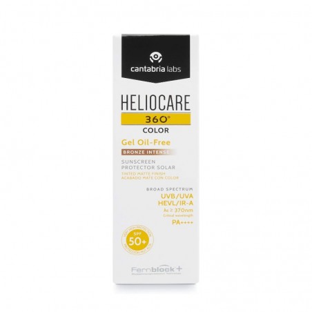 Comprar HELIOCARE 360º GEL OIL-FREE COLOR BRONZE INTENSE SPF 50+ 50 ML