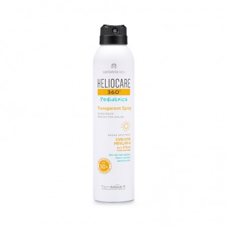 Comprar HELIOCARE 360º PEDIATRICS TRANSPARENT SPRAY SPF 50+ 200 ML