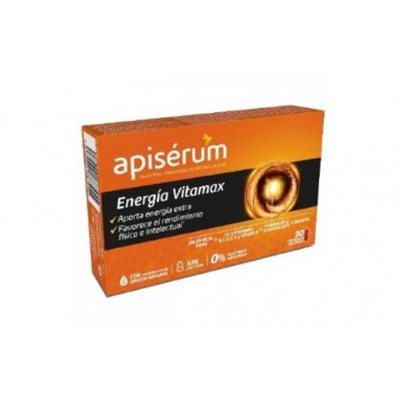 Comprar APISERUM ENERGÍA VITAMAX 30 CAPS