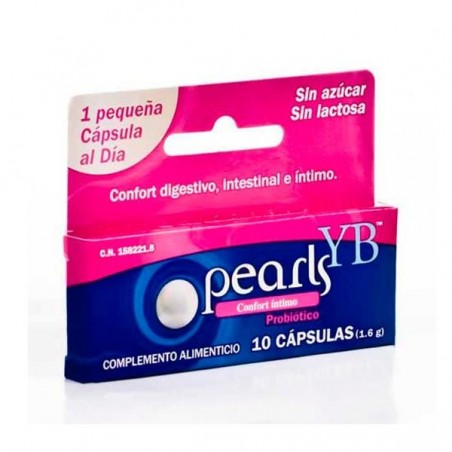 Comprar PEARLS YB CUIDADO ÍNTIMO 10 CAPS