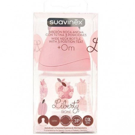 Comprar BIBERÓN BOCA ANCHA 150 ML LÁTEX ANATÓMICA +0 M ROSA al mejor precio en Farmacia4Estaciones, tu farmacia online Comprar BIBERÓN BOCA ANCHA 150 ML LÁTEX ANATÓMICA +0 M ROSA