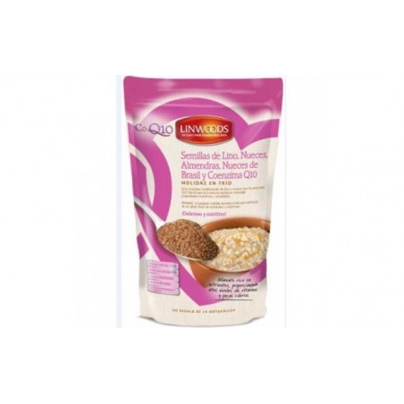 Comprar SEMILLAS LINO con nueces almendras Q10 200gr.