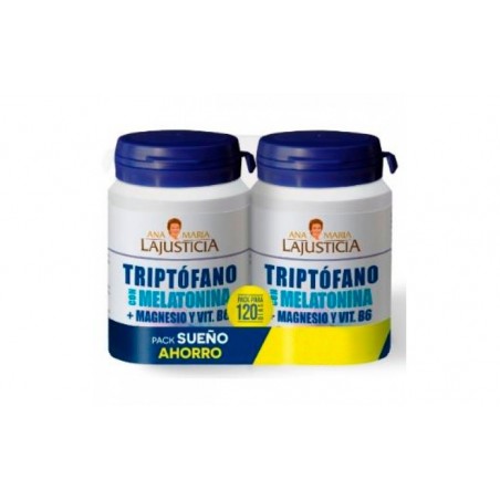 Comprar TRIPTOFANO con MELATONINA MG vit. B6 pack 2ud.