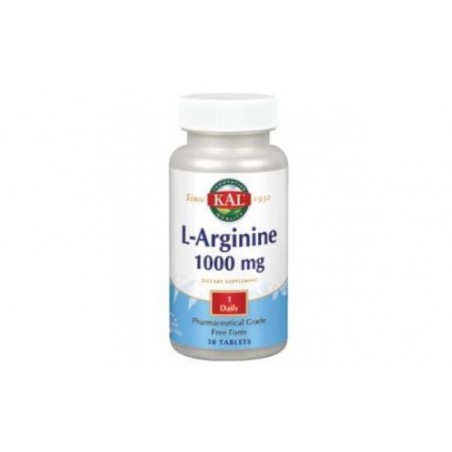 Comprar KAL L-ARGININE 1000mg. 30comp.