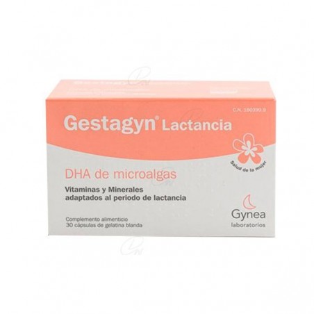 Comprar GESTAGYN LACTANCIA 30 CAPS