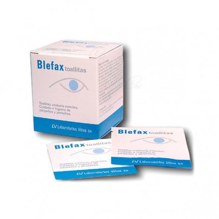 Comprar BLEFAX TOALLITAS UNIDOSIS 20 SOBRES 2,5 ML SOLUCION